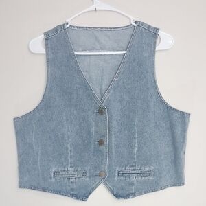 Women's Denim Vest